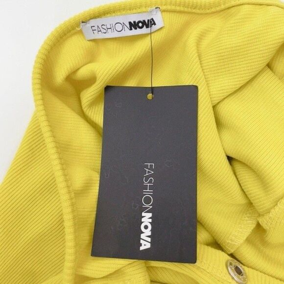 FASHION NOVA Ribbed Neon Bodycon Dress - Picture 9 of 12